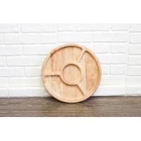 Round Dividing Feeding Tray