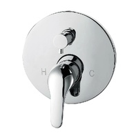 Chrome Bathroom Shower Wall Mixer Diverter w/ WaterMark