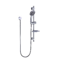 Hand Held Shower Rail Soap Dish Bathroom Set