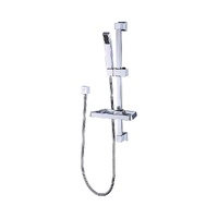Hand Held Shower Rail Soap Dish Bathroom Set
