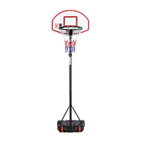 Basketball Ring Hoop Height Adjustable Portable Set