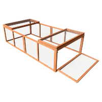 Chicken coop LARGE Run Guinea Pig Cage Villa Extension Rabbit hutch house pen