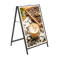 Frame Sign Sidewalk Sign Board 60x90cm For Advertising Poster Display