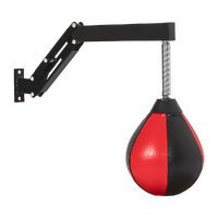 Speed Bag Punching Boxing Bag Wall Mount Reflex Training