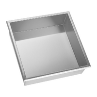 336 x 336 x 101mm Shower Niche Single Shelf Organizer No Tile Needed in Stainless Steel Finish