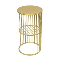 Round Side Table Bedside Bedroom Lounge Furniture