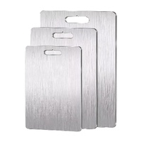 3 x 304SS Cutting Chopping Board Stainless Steel