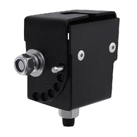 Adjustable Folding UHF Antennas Mount Bracket – Black Bullbar Clamp
