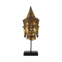 Buddha Statue Head On Stand 60cm