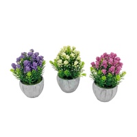 Set 3 Artificial Roseceae Assort 20cm