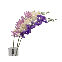 bulk 24 Artificial Bellflower 3 Assort 20x120cm
