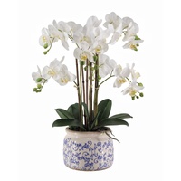Real Touch Artificial Orchid in Pot 61cm
