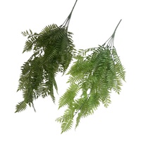 bulk 12 Artificial Hanging Fern 2 Assort 79cm