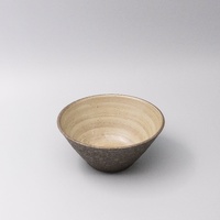Bowl 19.5cm V Shape Nin Rin Glaze