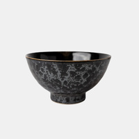 Bowl 18cm Black Meteor Glaze