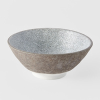 Bowl 15cm Crazed Grey Glaze
