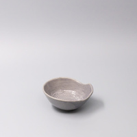 Bowl with Handle 13cm Amethyst Glaze