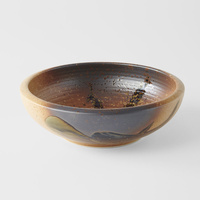 Bowl Thick Edge 20cm Wabi Sabi Glaze