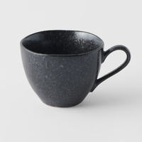 Cup 8.5cm 160ml Kanso Matte Black Glaze