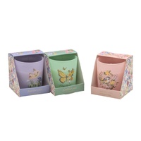 bulk 12 Floral Scented Gift Candle 8cm