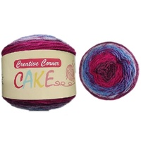 Bulk 6 Vibrant Super Soft Cake Knitting Yarn