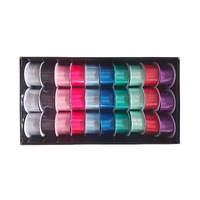 bulk 30 Satin Ribbon 3mtr 38mm 30Roll Displayed Box