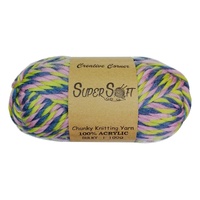 bulk 12 Mauve Mix Chunky Super Soft Knitting Yarn