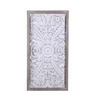 Carved Rectangle Decorative Wall Art 82cm