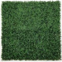 Boxwood Hedge Screen Green Wall Panel UV Resistant 100cm x 100cm