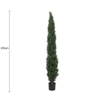 Artificial Cypress Pine Tree UV Resistant 2.1M