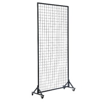Versatile and Premium Flower Wall Stand / Portable Event Screen with Wheels 2m x 1m