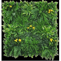 Yellow Rose Vertical Garden / Green Wall UV Resistant Sample