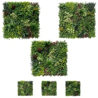 Luxury Triptych Vertical Garden / Living Wall Set 3 of Pieces 1m x 1m (3 SQM Set) UV Resistant
