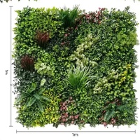 [Draft] Luxury Triptych Vertical Garden / Living Wall Set 3 of Pieces 1m x 1m (3 SQM Set) UV Resistant