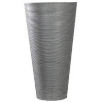 Decorative Large Modern Grey Round Planter 71cm