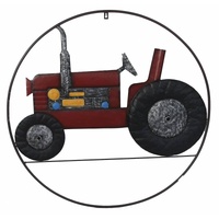 Welcome Tractor Metal Wall Art 80cm