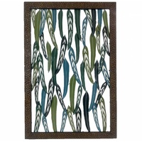 Xlarge Leaves Metal Wall Art 102x152cm