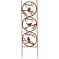 Garden Birds Stake Wall Art 97cm