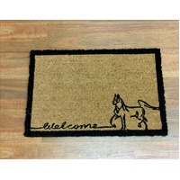 Welcome Doormat Door Mat 60x40cm