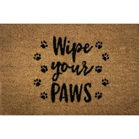 Wipe Your Paws Doormat Door Mat 60x40cm