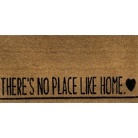 Large Theres No Place Like Home Doormat Door Mat 90cm