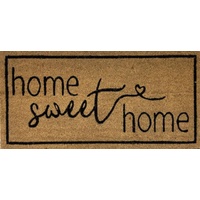 Large Home Sweet Home Doormat Door Mat 90x45cm