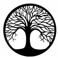 Tree of Life Metal Wall Art 99cm