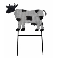Cow Metal Garden Stake 58cm
