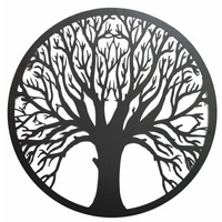 Welcome Tree Metal Wall Art 40cm