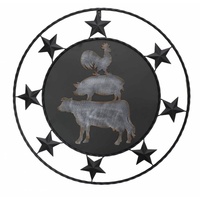 Animal Star Wall Art 61x61cm