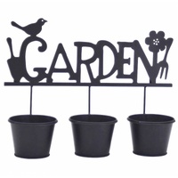Garden 3 Pot Planter 43x33cm