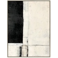 Black & White Framed Artwork 120cm