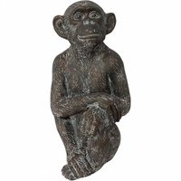Happy Sitting Monkey Statue 28x54cm
