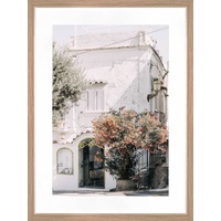 Italian Dreams Artwork Framed W Glass Front 60x80cm